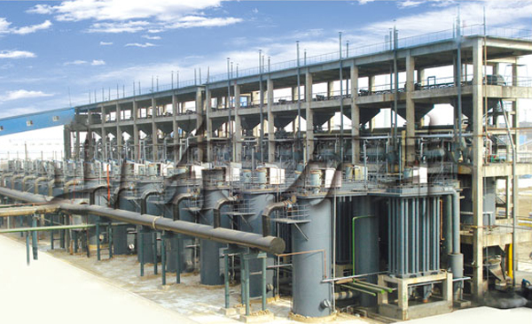 山東魏橋鋁電有限公司φ3.2m×116臺兩段冷凈煤氣站