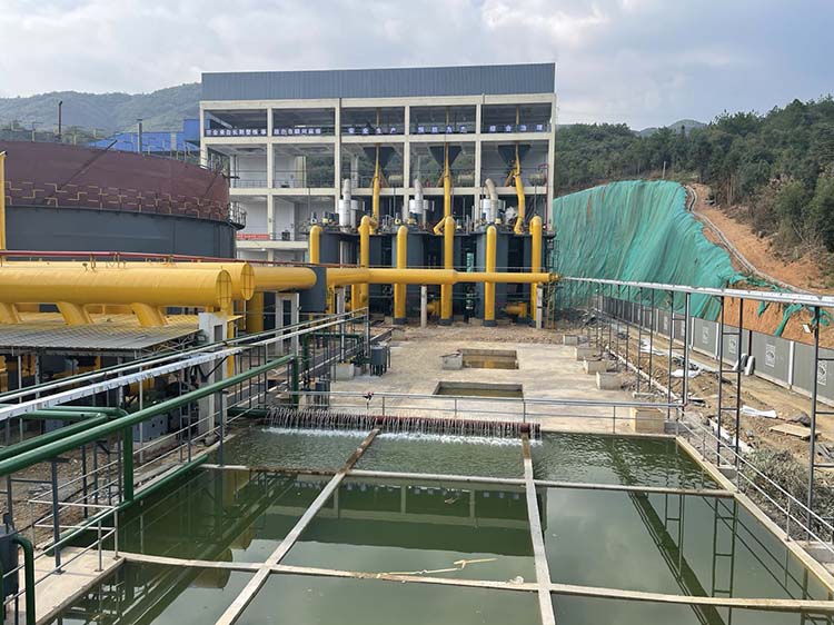 φ4.5m兩段爐冷凈煤氣站